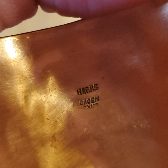 *RARE* Vintage Designer Celia Harms Wrist Cuff - Picture 12 of 12